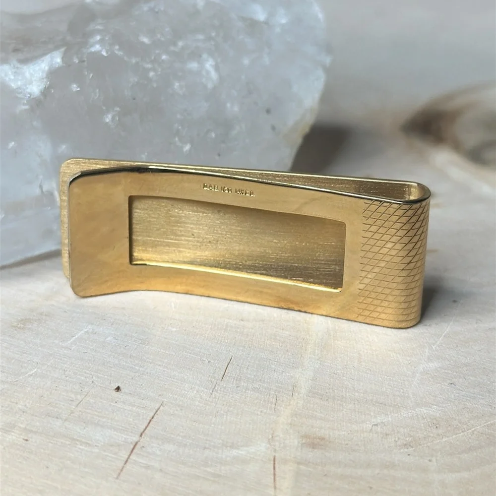 Gold Money Clip B.A.B Ballou 1/20 14K G.O